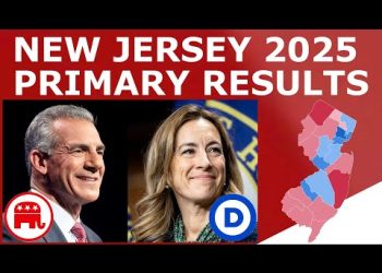🔴 LIVE: 2025 NEW JERSEY PRIMARY ELECTION RESULTS