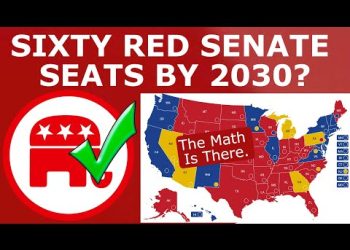 The GOP Has a CLEAR PATH to 60 Senate Seats by 2030!
