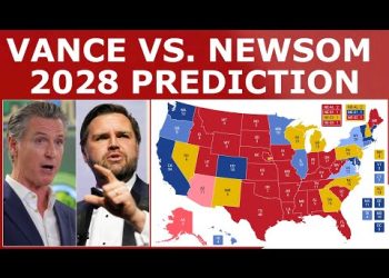 VANCE vs. NEWSOM! – 2028 Presidential Election Prediction (June 2025)