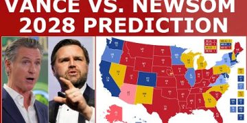 VANCE vs. NEWSOM! – 2028 Presidential Election Prediction (June 2025)