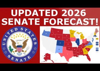 Updated 2026 Senate Map Prediction (June 3, 2025)