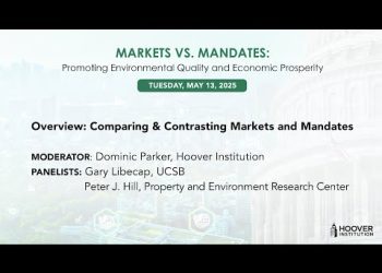 Comparing And Contrasting Markets And Mandates | Markets Vs. Mandates | Hoover Institution