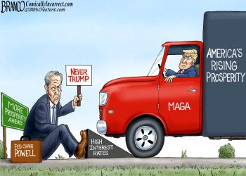 Branco Cartoon – Fed Chair Knucklehead