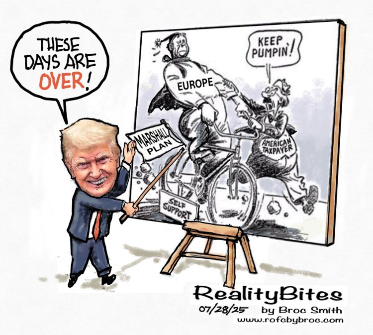 Marshall Plan No More!