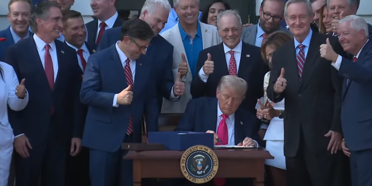 After Trump Signs One Big Beautiful Bill Act, Democrats Still Only Up By 2.3 Points In 2026 Congressional Generic Ballot