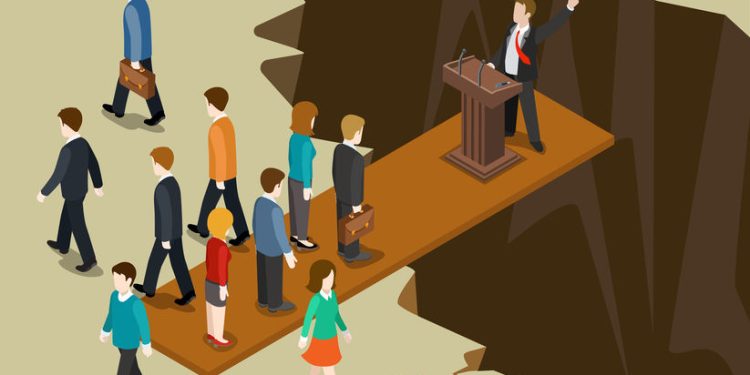 Layoffs at – versus because of – federal agencies