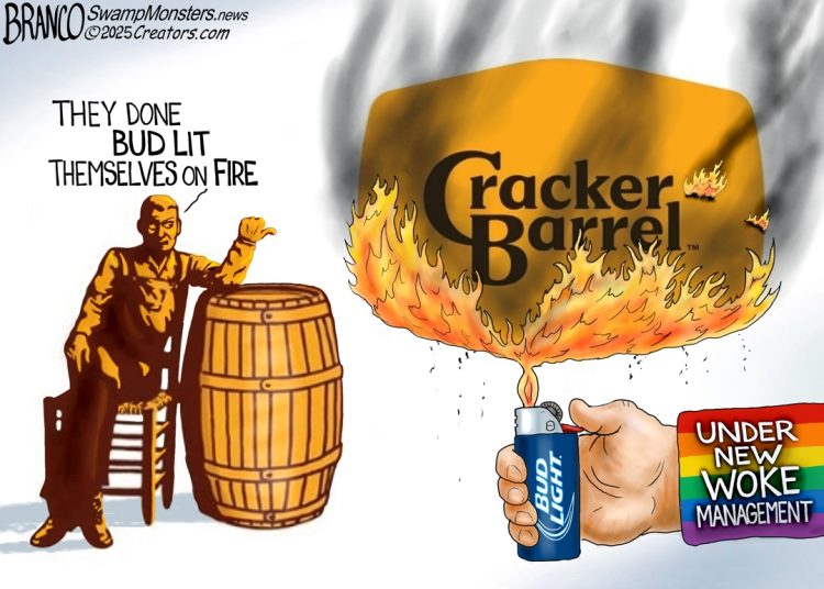 Branco Cartoon – Woke Is No Joke