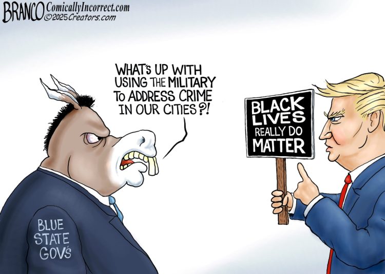 Branco Cartoon – Pro-Crime Democrats