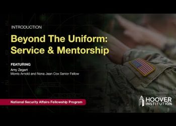 Beyond The Uniform: Service & Mentorship | Hoover Institution