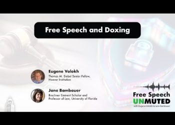 Free Speech and Doxing | Law & Policy | Hoover Institution