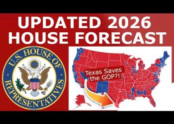 Updated 2026 House Map Prediction (August 1, 2025)