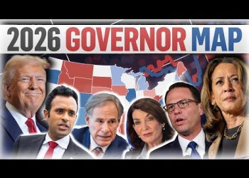 The 2026 Governor Map Based on the Latest Forecast for EVERY RACE!