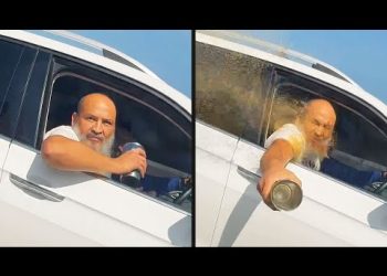 Angry Driver Gets Instant Karma