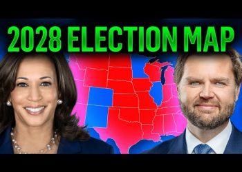 My SHOCKING New 2028 Election Map Forecast | Harris Runs AGAIN?!