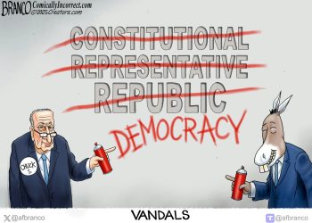 Branco Cartoon – Vandals