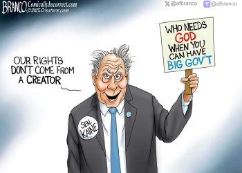 Branco Cartoon – Godless