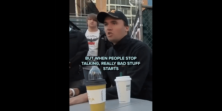 Charlie Kirk Warned That ‘When People Stop Talking, Really Bad Stuff Starts.’ Let’s Keep Talking, America.