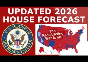 Updated 2026 House Map Prediction (September 3, 2025)