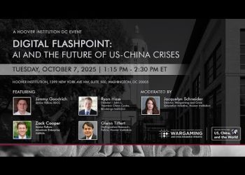 Digital Flashpoint: AI And The Future Of US-China Crises | Hoover Institution