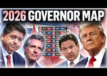 The 2026 Governor Map Based On NEW Polling Averages!