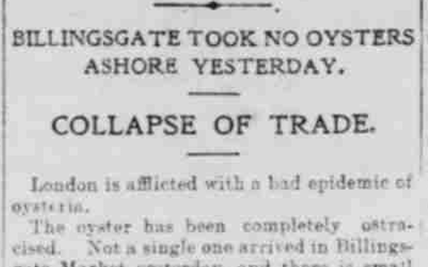What Victorian London’s Oyster Crisis Can Teach Us about Environmental Regulation