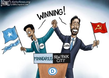 Branco Cartoon – America Last Duo
