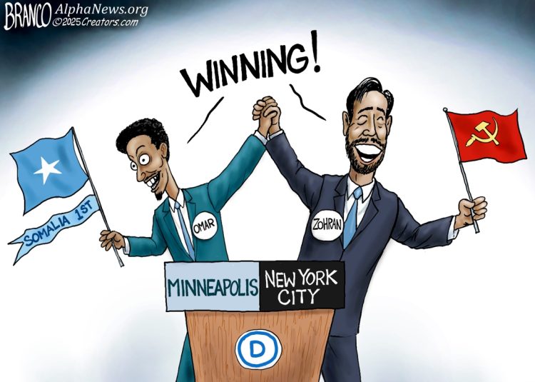 Branco Cartoon – America Last Duo