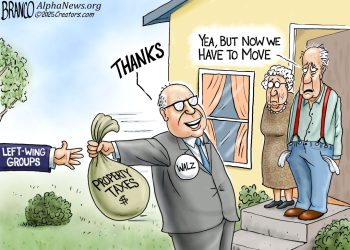 Branco Cartoon – Taxed Out