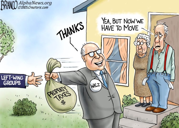 Branco Cartoon – Taxed Out