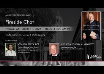 Fireside Chat With Justice Anthony M. Kennedy and Secretary Condoleezza Rice | Hoover Institution