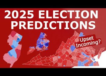 FINAL 2025 Election Predictions (Virginia, New Jersey, & More!)
