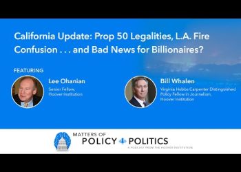 California Update: Prop 50 Legalities, L.A. Fire Confusion . . . and Bad News for Billionaires?