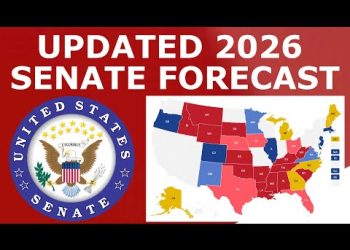 Updated 2026 Senate Map Prediction (November 7, 2025)
