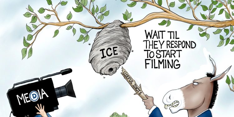 Branco Cartoon – ICE Derangement Syndrome