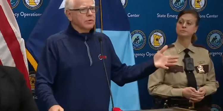 Minnesota Gov. Tim Walz: “We’ve Never Been At War With Our Federal Government.” What About The Civil War? Put The Fuse Out Before It Gets Lit, Mr. President.