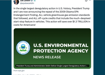 EPA endangerment finding repeal & Potomac River sewage crisis