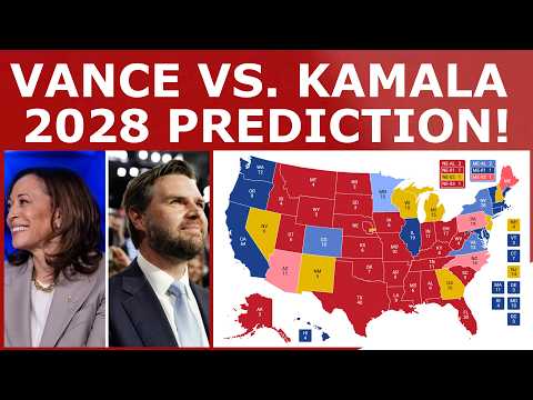 VANCE vs. KAMALA! – 2028 Presidential Election Prediction (Feb. 2026)