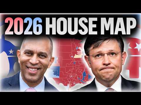 2026 HOUSE Prediction Map Based on NEW POLLS!