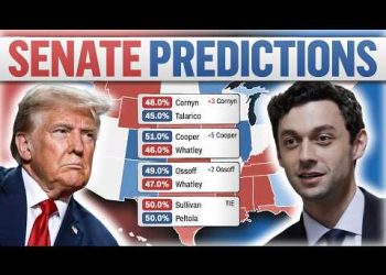 The 2026 Senate Election Map Based on the LATEST POLLS in March!