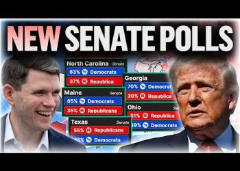 The 2026 Senate Map 200 Days From Election Day! (NEW FLIPS)