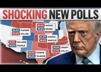 The 2026 Senate Map Based on the LAST POLL IN EVERY RACE!