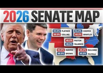 The 2026 Senate Map Based on the Latest POLLS in EVERY RACE!