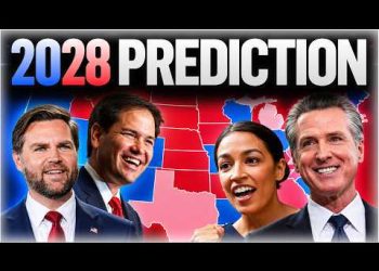 My FIRST 2028 PRESIDENTIAL Map Prediction! (EARLY POLLS)