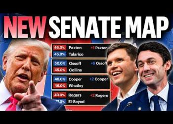 2026 Senate Map Based on the LATEST POLL in Every Race! (JULY UPDATE)