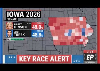 2026 Iowa Senate Prediction | Ashley Hinson vs Josh Turek