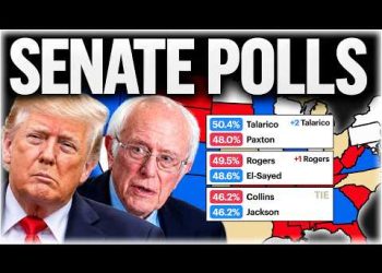The 2026 Senate Map Based on the Latest POLL in EVERY RACE!