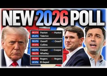The 2026 Senate Map Based on LAST POLL in Every Race!