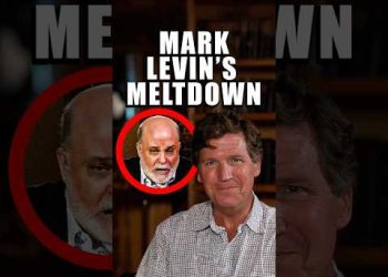 Tucker Reacts to Hilarious Mark Levin Meltdown
